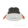 8W Commercial Die-cast Aluminum Round Recessed LED Downlight